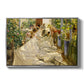 Sewing the Sail, 1896 - Floater Framed Canvas Print