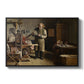 The Plate Printer, 1875 - Floater Framed Canvas Print