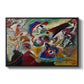 Fragment 2 for Composition VII, 1913 - Floater Framed Canvas Print