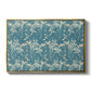 Tulip (Teal), 1875 - Floater Framed Canvas Print