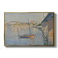 Le Clipper, Asnières, 1887 - Floater Framed Canvas Print