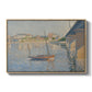 Le Clipper, Asnières, 1887 - Floater Framed Canvas Print