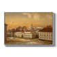 The Riding School at Akershus Castle, 1846 - Floater Framed Canvas Print