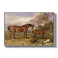 Portrait of Reformer, Blucher, Tory and Crib, Property of Rowland Alston, Esq., M.P., 1835 - Floater Framed Canvas Print