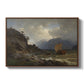 From the Western Coast of Norway, 1862 - Floater Framed Canvas Print
