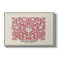 Examples of Chinese Ornament, Pl. XCV (Morris Inspired), 1867 - Floater Framed Canvas Print