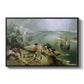 Landscape with the Fall of Icarus, c. 1560 - Floater Framed Canvas Print