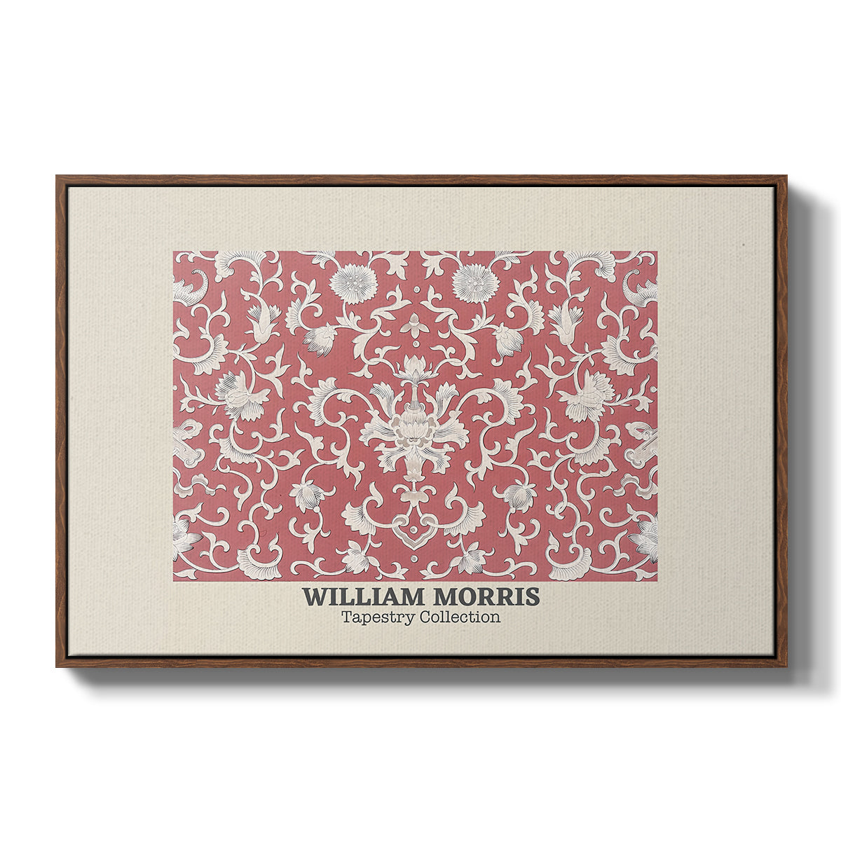 Examples of Chinese Ornament, Pl. XCV (Morris Inspired), 1867 - Floater Framed Canvas Print