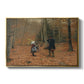 The Woodman and his Children, 1886 - Floater Framed Canvas Print