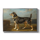 A Terrier in a Landscape, c. 1811 - Floater Framed Canvas Print