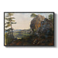 Landscape with the Balbersteine near Miesenbach, 1839 - Floater Framed Canvas Print