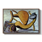 Cat and Big Fish, c. 1931 - Floater Framed Canvas Print