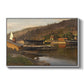 Landingsbrygge Husvik, Drøbak, 1875 - Floater Framed Canvas Print