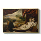 Venus and the Lute Player, c. 1565-1570 - Floater Framed Canvas Print