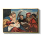 Mary and Child with Saints Stephen, Jerome and Maurice, c. 1510 - Floater Framed Canvas Print