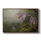 Two Sun Angel Hummingbirds on a Branch, c. 1890-1904 - Floater Framed Canvas Print