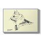 Cat (Le chat), c. 1961 - Floater Framed Canvas Print