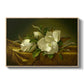 Magnolias on Gold Velvet Cloth, c. 1888-1890 - Floater Framed Canvas Print