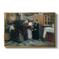 Kissing the Relic, 1893 - Floater Framed Canvas Print