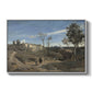 La Cervara, the Roman Campagna, c. 1830-1831 - Floater Framed Canvas Print