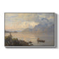 Traunsee, 1871 - Floater Framed Canvas Print