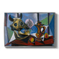 Still Life with Bull's Skull, 1939 - Floater Framed Canvas Print