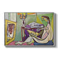 The Muse, 1935 - Floater Framed Canvas Print