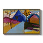 Kochel Straight Street, 1909 - Floater Framed Canvas Print