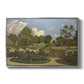 The Painter's Garden at Saint-Privé, 1886 - Floater Framed Canvas Print