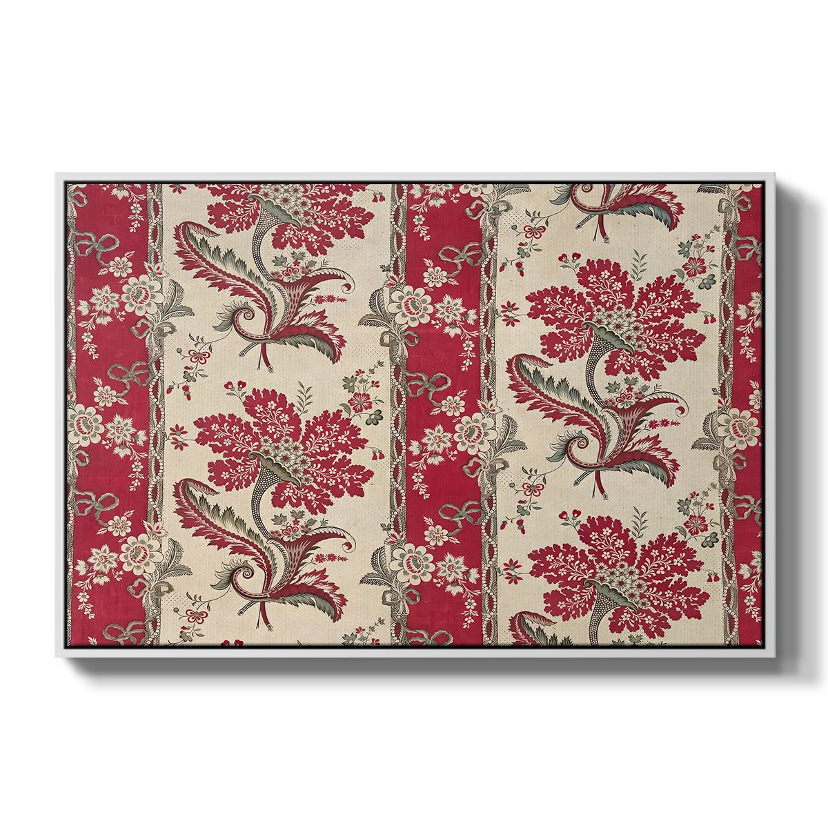 The Flowering Cornucopia (La Corne Fleurie), c. 1789-1850 - Floater Framed Canvas Print