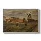 The Potato Harvest, c. 1875 - Floater Framed Canvas Print