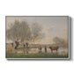 Cows in a Marshy Landscape, c. 1873-1874 - Floater Framed Canvas Print