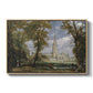 Salisbury Cathedral from the Bishop's Grounds, c. 1825 - Floater Framed Canvas Print