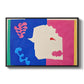 The Wolf (Le loup), from Jazz, 1947 - Floater Framed Canvas Print