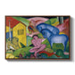 The Dream, 1912 - Floater Framed Canvas Print