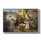 Romans Gathered for Merriment at an Osteria, 1839 - Floater Framed Canvas Print