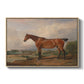 A Hunter in a Landscape, c. 1810 - Floater Framed Canvas Print