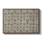 Long Cushion Cover (Printed Textile), c. 1600 - Floater Framed Canvas Print