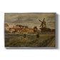 The Potato Harvest, c. 1875 - Floater Framed Canvas Print