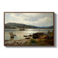 By the Water, 1876 - Floater Framed Canvas Print