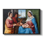 Sacred Conversation, c. 1505 - Floater Framed Canvas Print