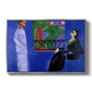 The Conversation, c. 1908-1912 - Floater Framed Canvas Print