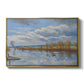 The Banks of the River Seine, 1893 - Floater Framed Canvas Print