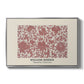Examples of Chinese Ornament, Pl. XCIII (Morris Inspired), 1867 - Floater Framed Canvas Print