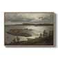 The Fjord at Sandviken (Sandviksfjorden), 1879 - Floater Framed Canvas Print
