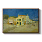 The Yellow House (The Street), 1888 - Floater Framed Canvas Print