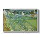 Vineyards at Auvers, 1890 - Floater Framed Canvas Print