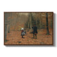 The Woodman and his Children, 1886 - Floater Framed Canvas Print