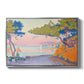 Golfe Juan, 1896 - Floater Framed Canvas Print