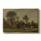 Farmhouse, c. 1865-1875 - Floater Framed Canvas Print